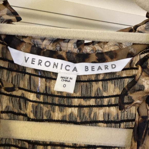 Veronica Beard Stacia Leopard print dress - Picture 6 of 7